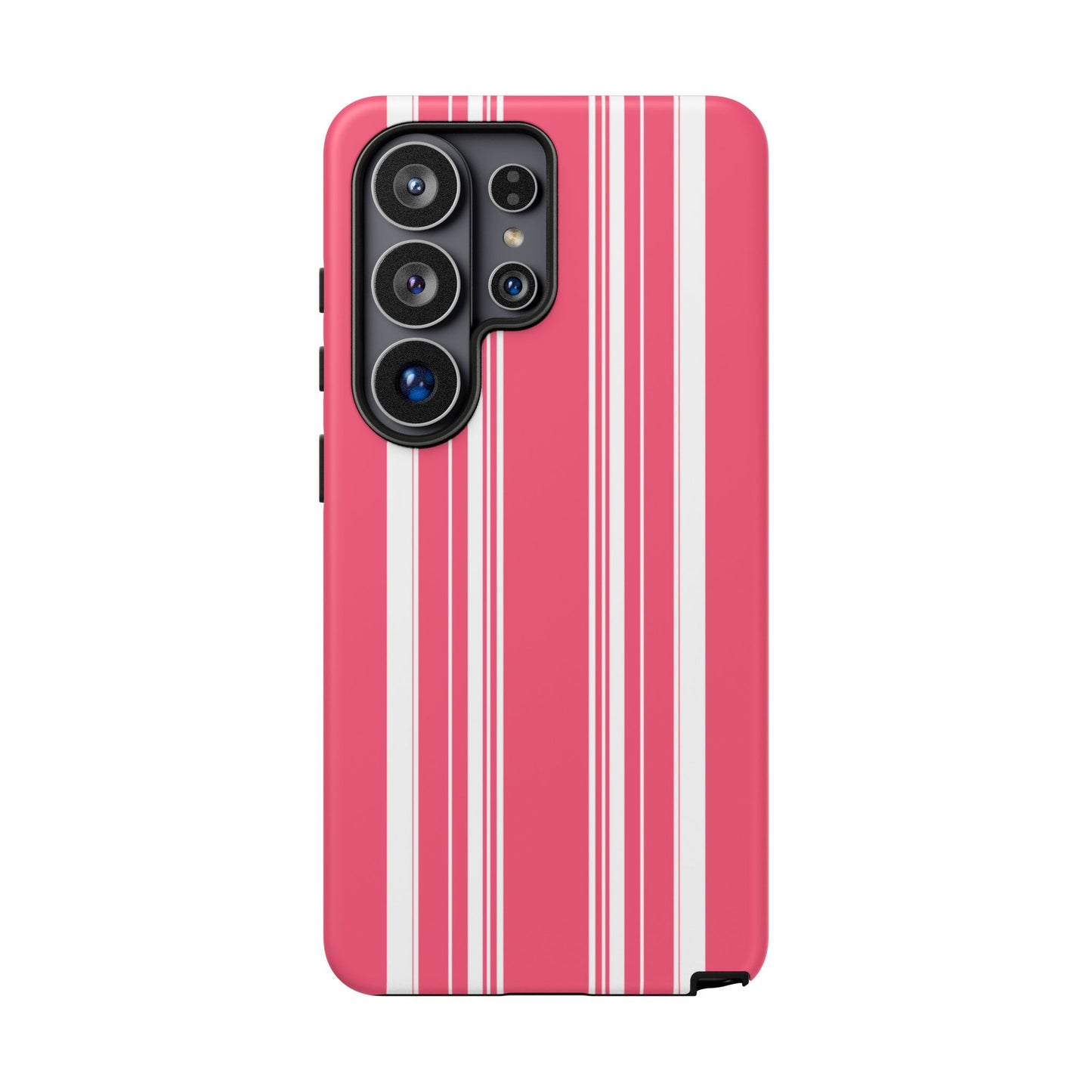 Pink Prep Stripe Tough Phone Case
