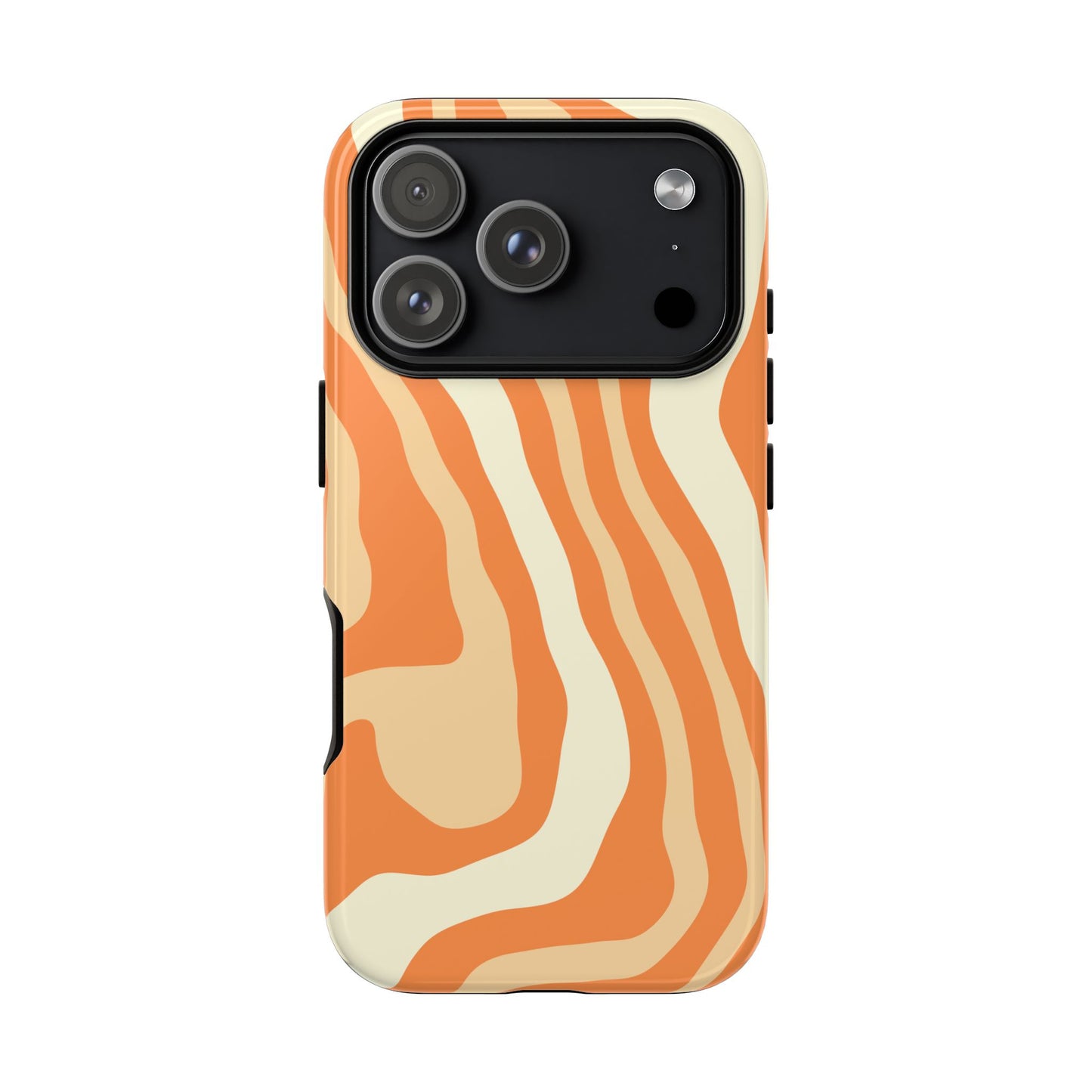 Peach Cream Swirl Tough Phone Case