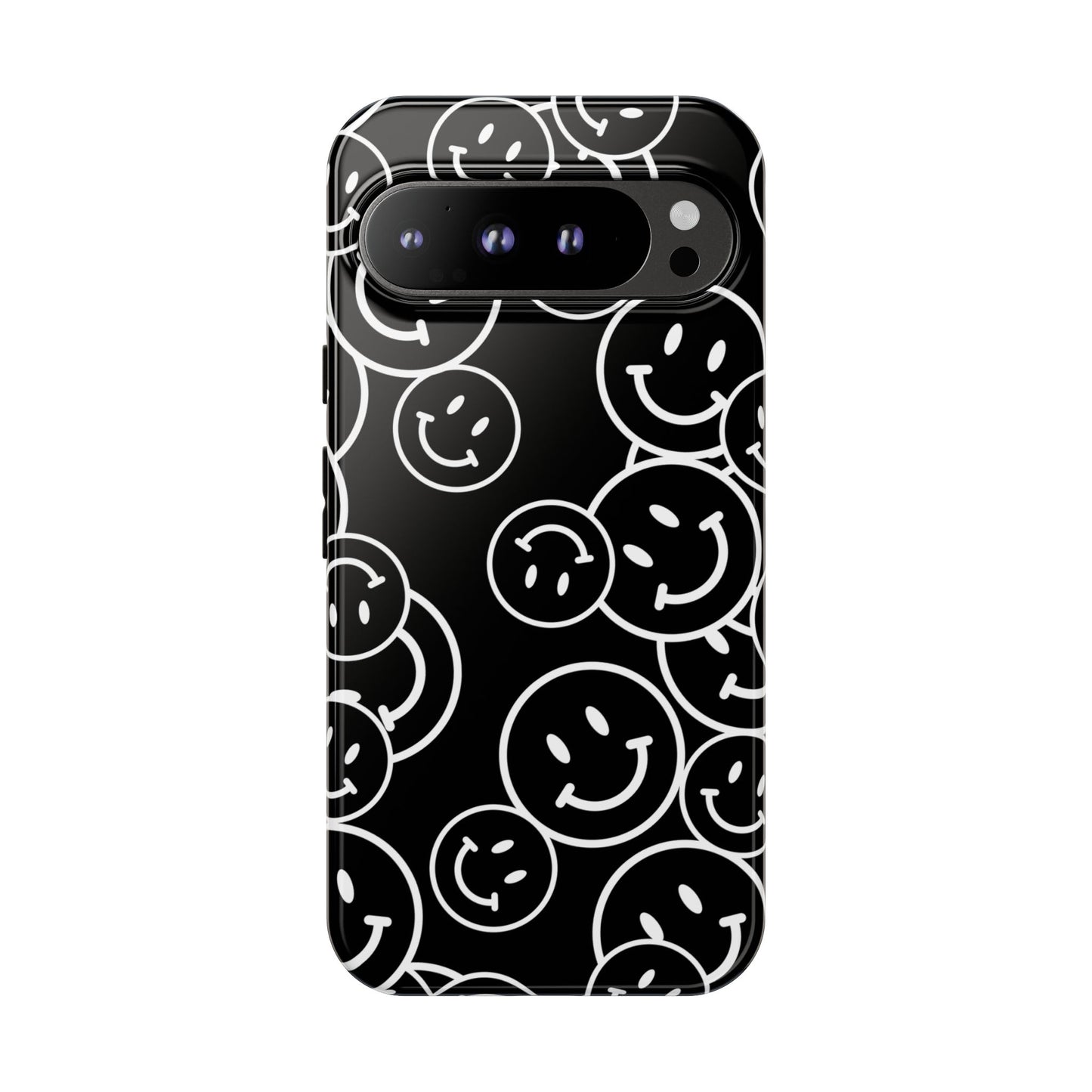 Happy Face Pattern Tough Phone Case