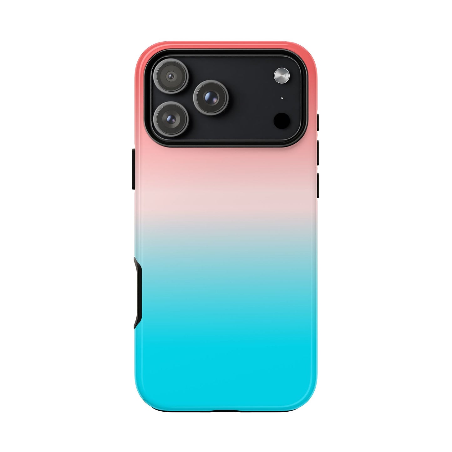 Pink Aqua Gradient Tough Phone Case