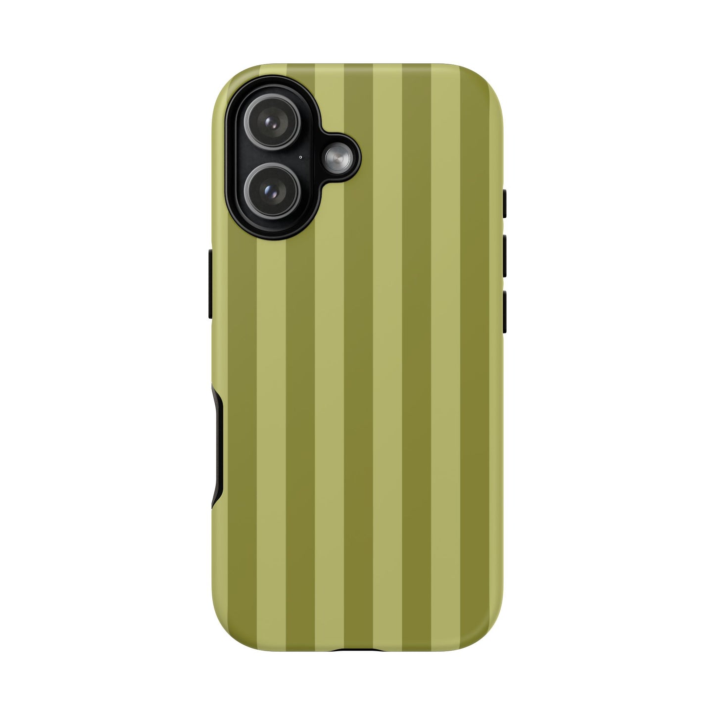 Olive Stripe Tough Phone Case
