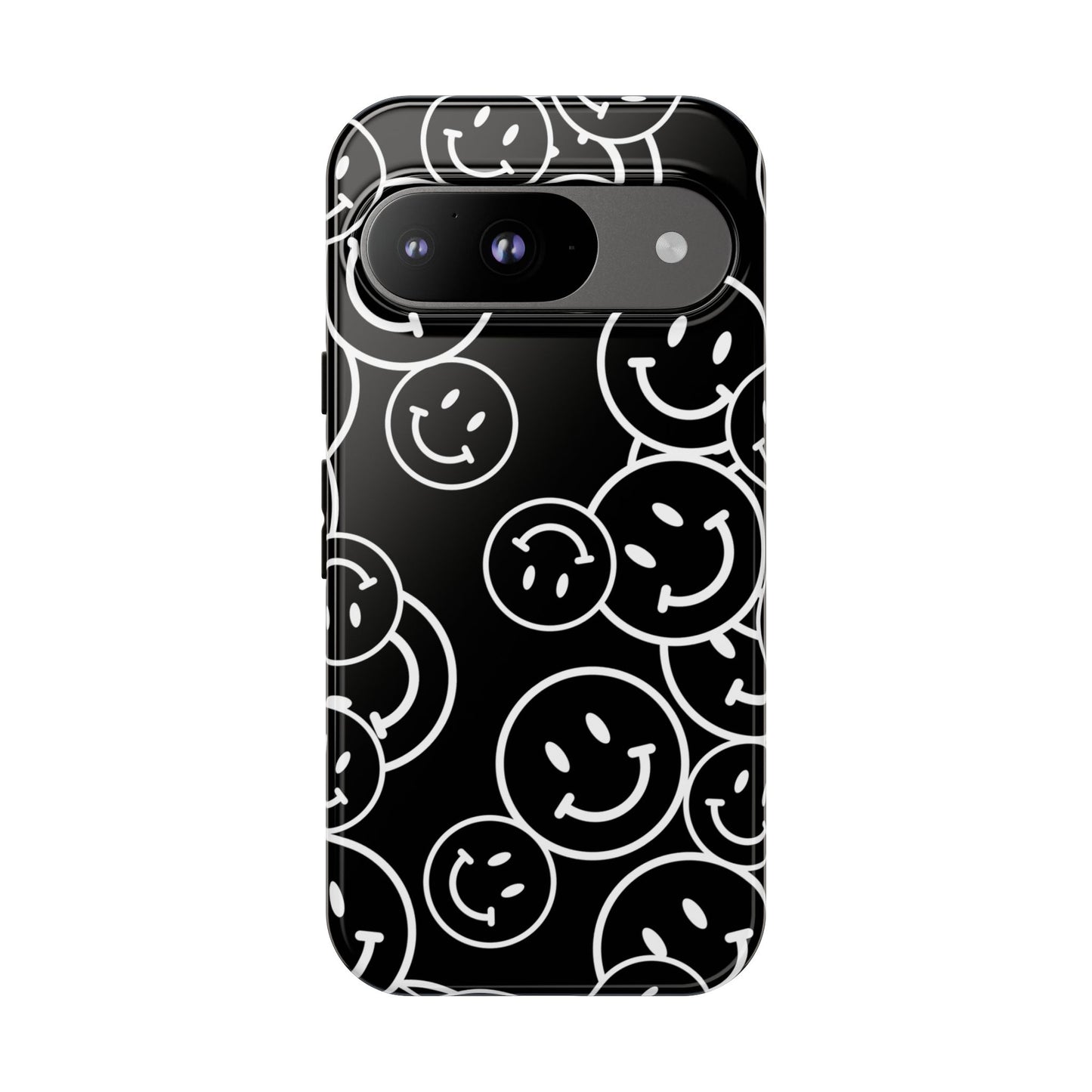 Happy Face Pattern Tough Phone Case