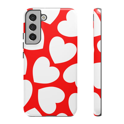 Love Pop Red Heart Tough Phone Case