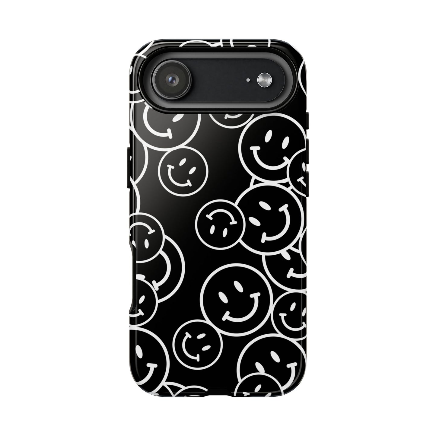 Happy Face Pattern Tough Phone Case