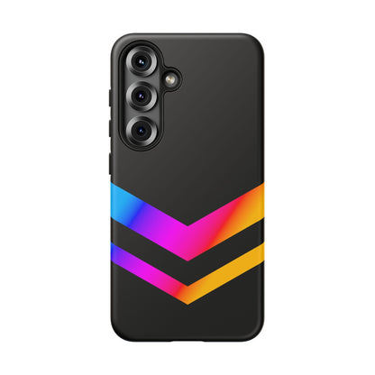 Neon V-Stripe Tough Phone Case