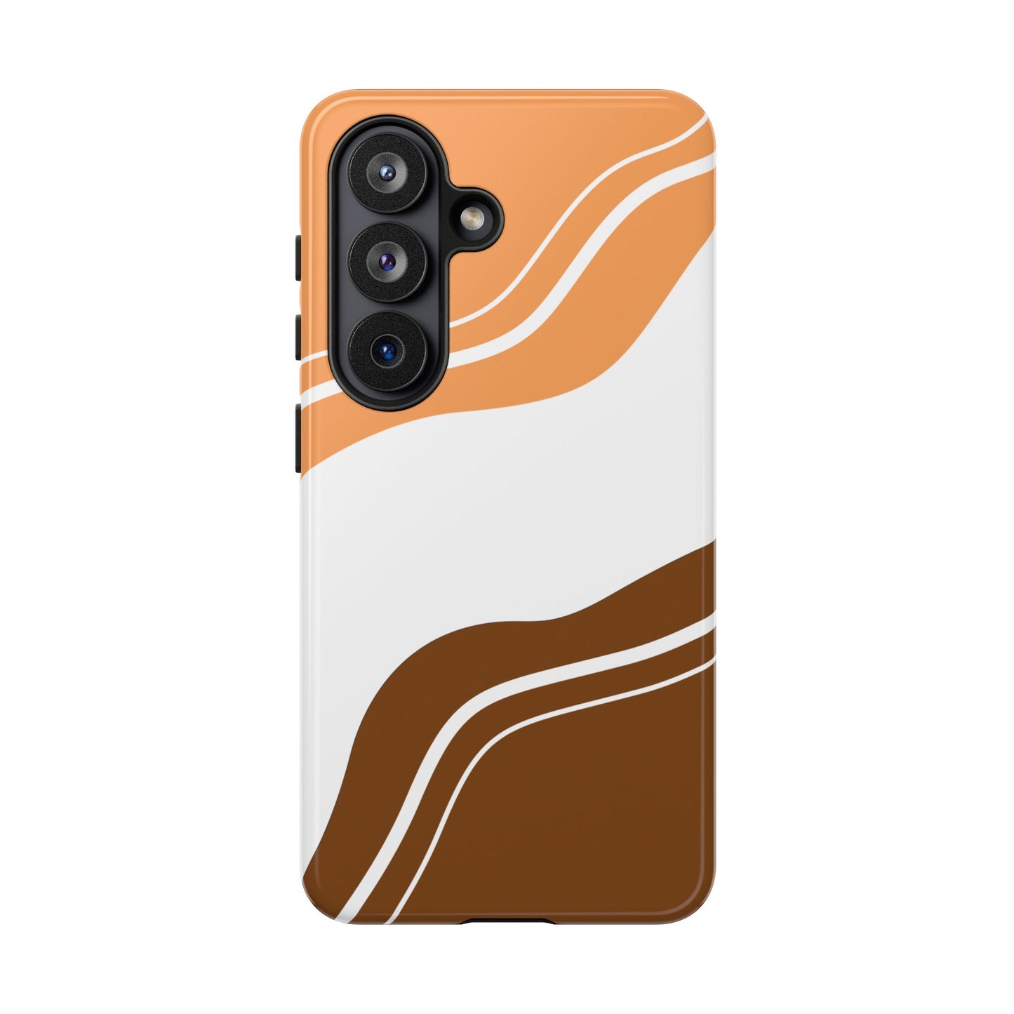 Caramel Cream Wave Tough Phone Case