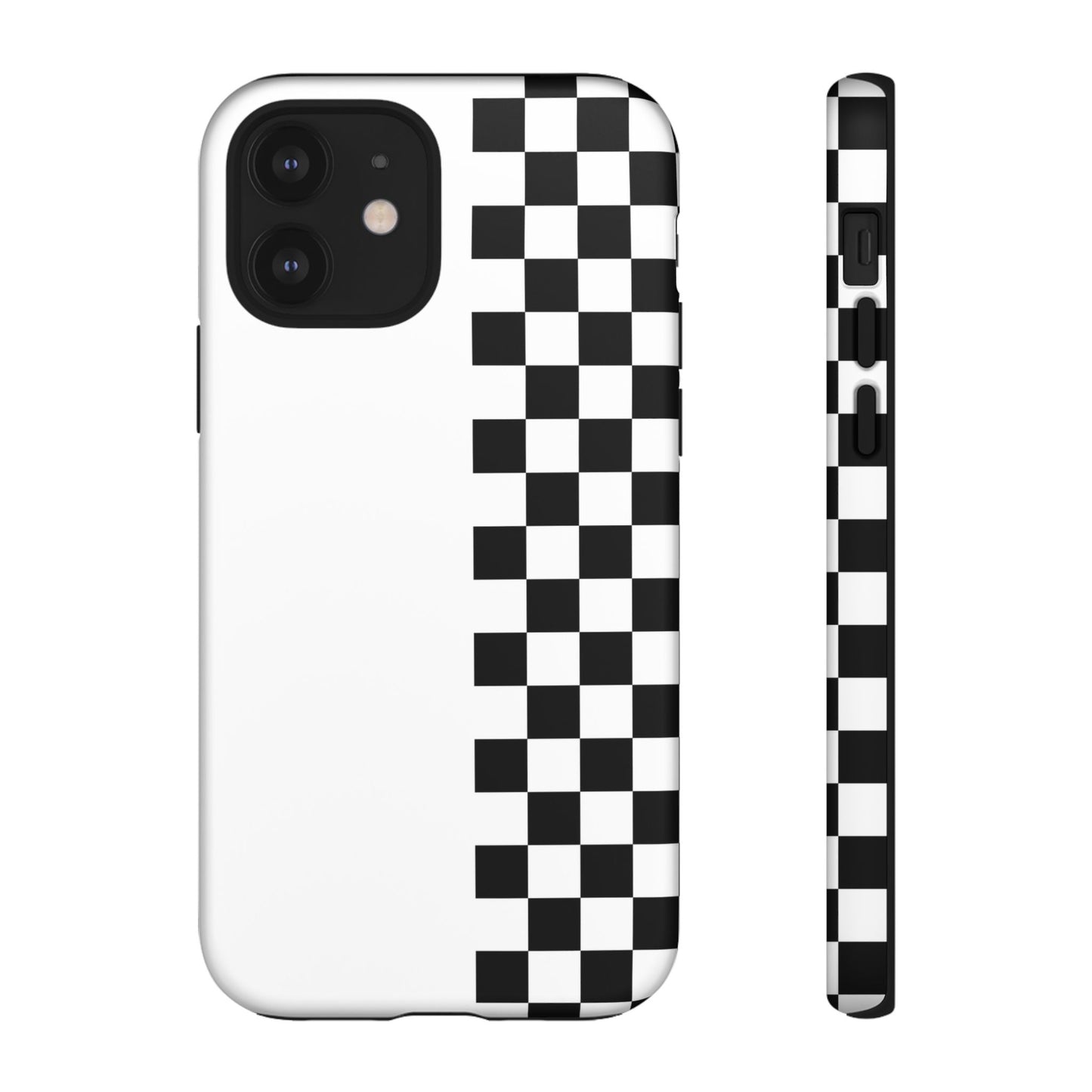 Checker Stripe Tough Phone Case
