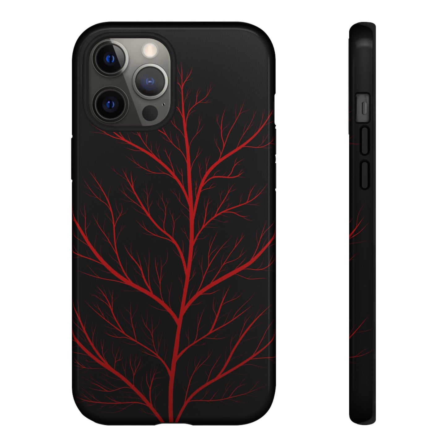 Crimson Branch Tough Phone Case