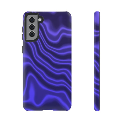 Neon Purple Flow Tough Phone Case