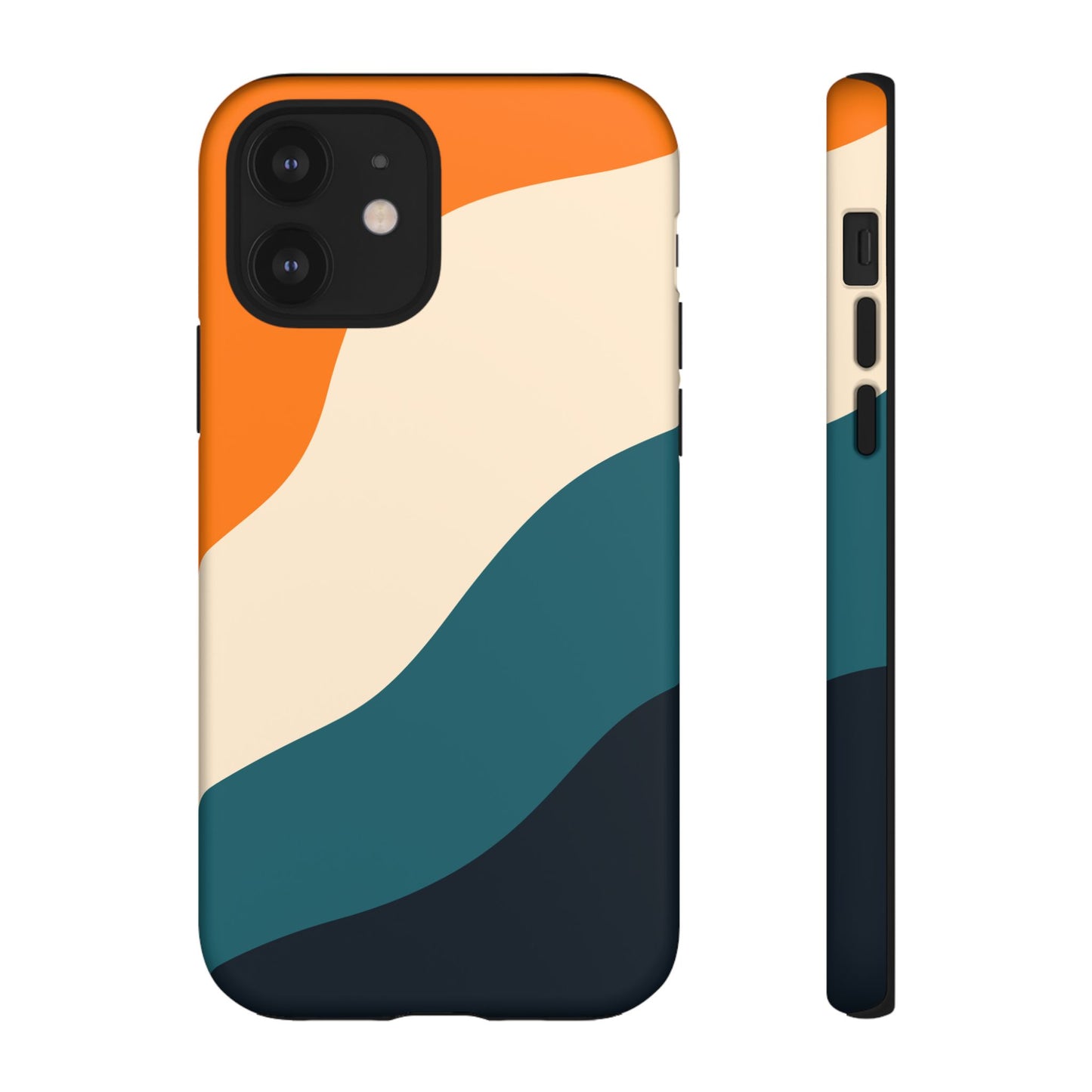 Blue Tide Wave Tough Phone Case