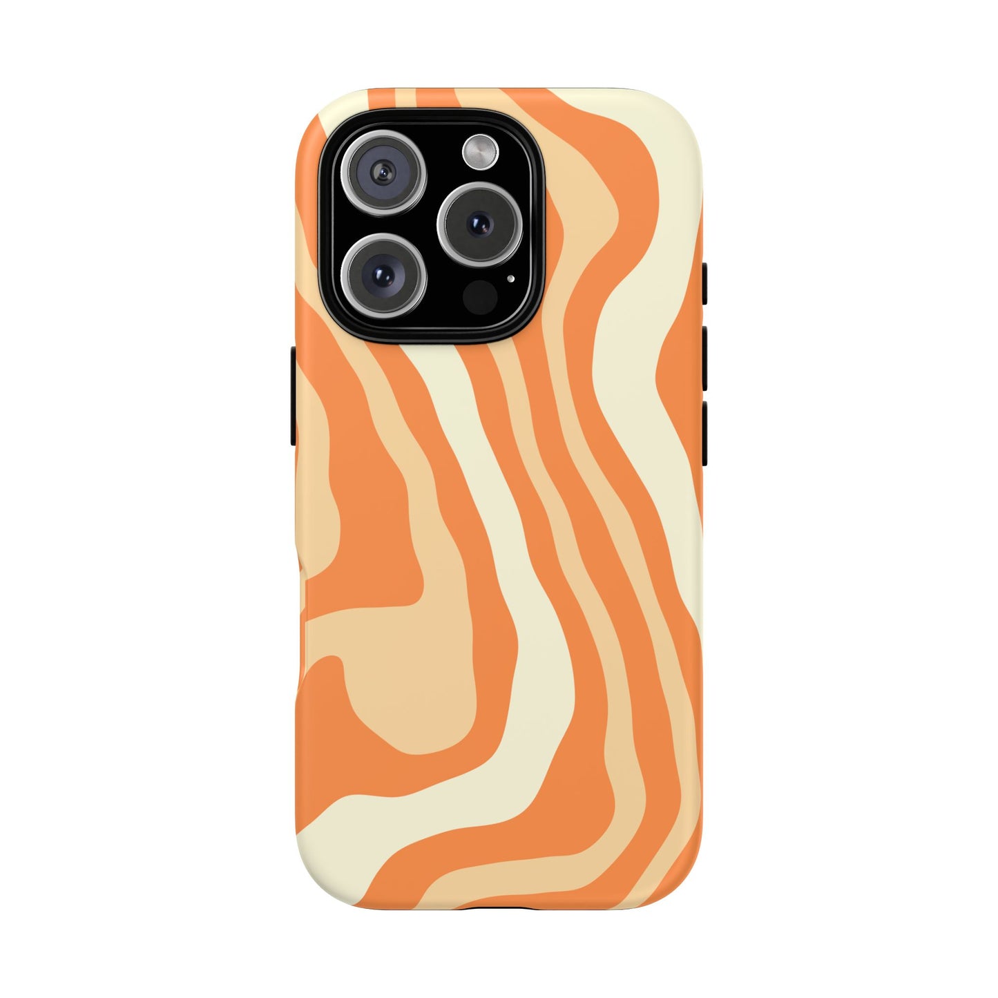Peach Cream Swirl Tough Phone Case