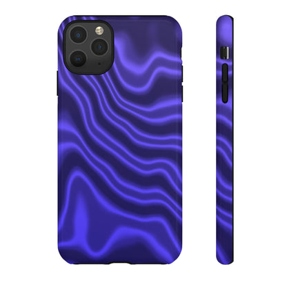 Neon Purple Flow Tough Phone Case