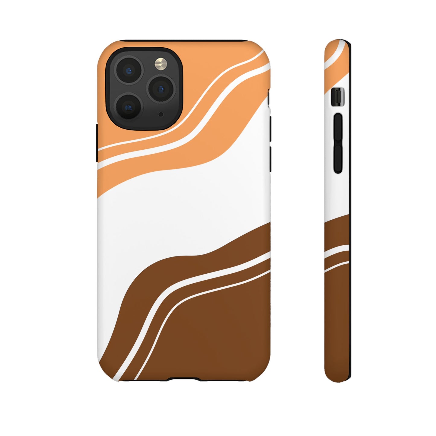Caramel Cream Wave Tough Phone Case