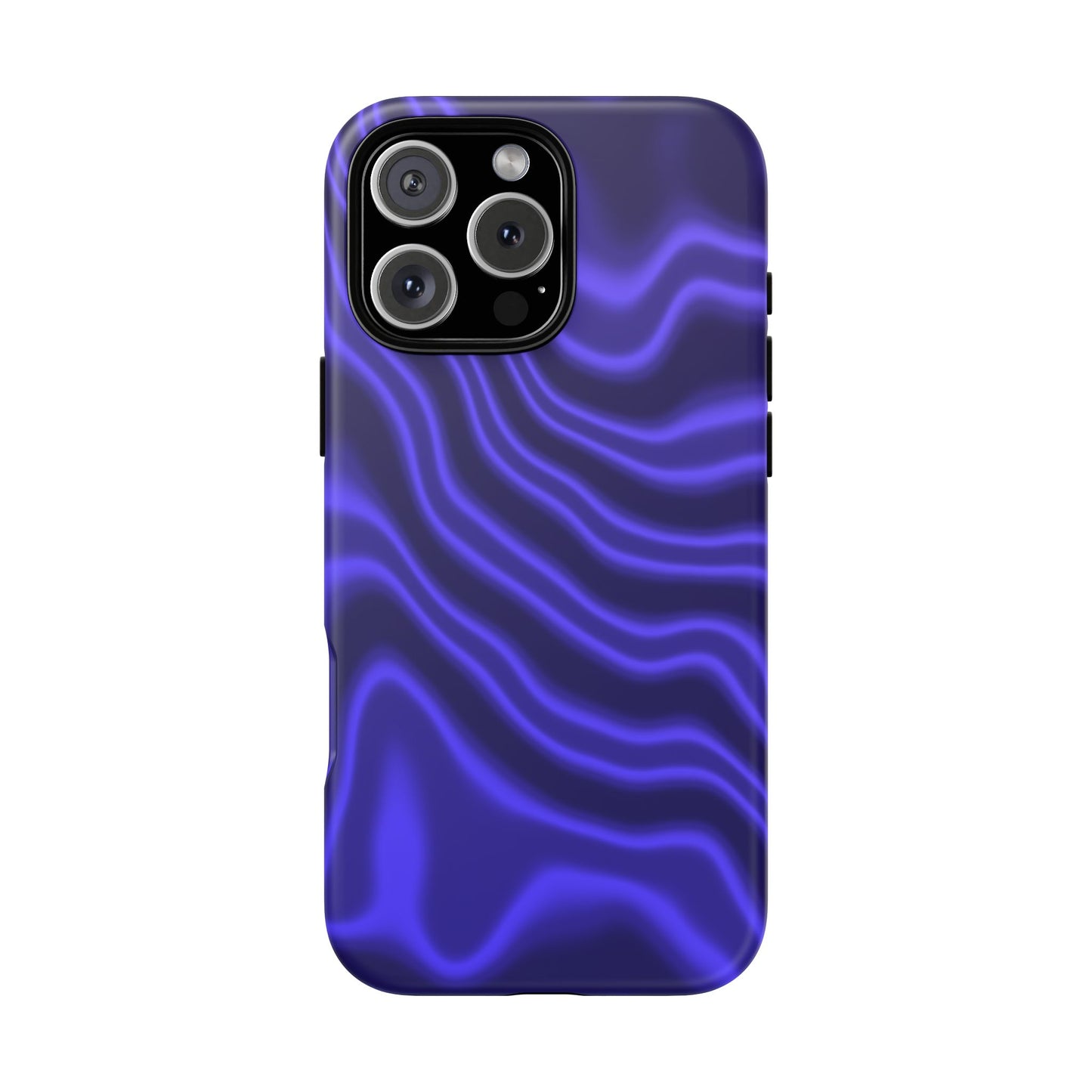 Neon Purple Flow Tough Phone Case