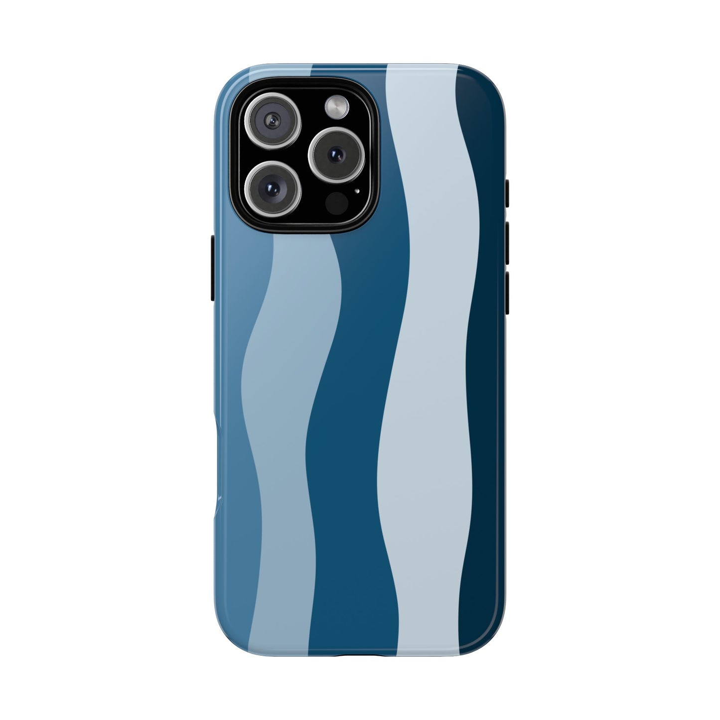 Blue Tide Wave Tough Phone Case