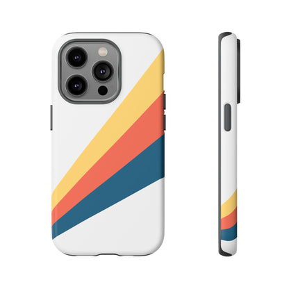 Diagonal Color Stripe Tough Phone Case