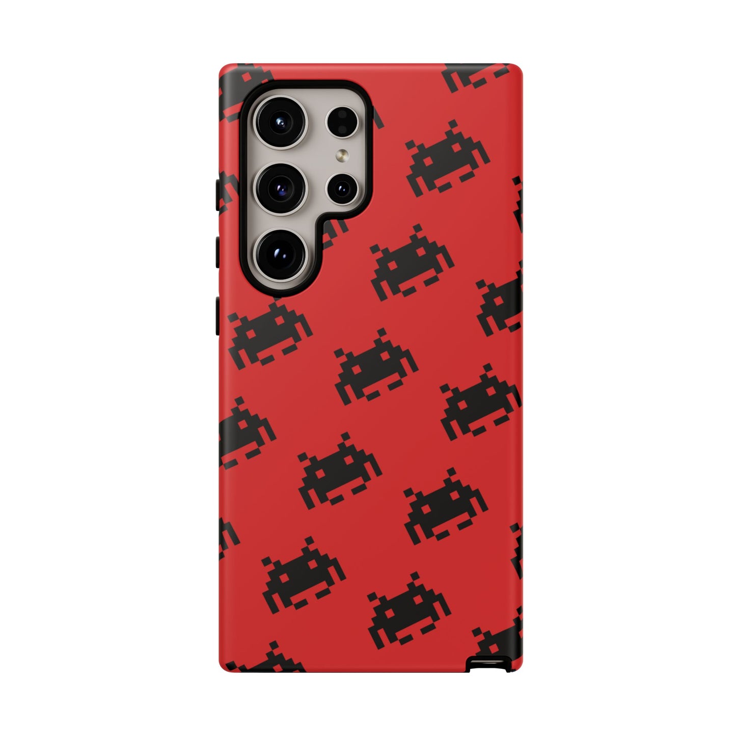 Red Pixel Alien Tough Phone Case