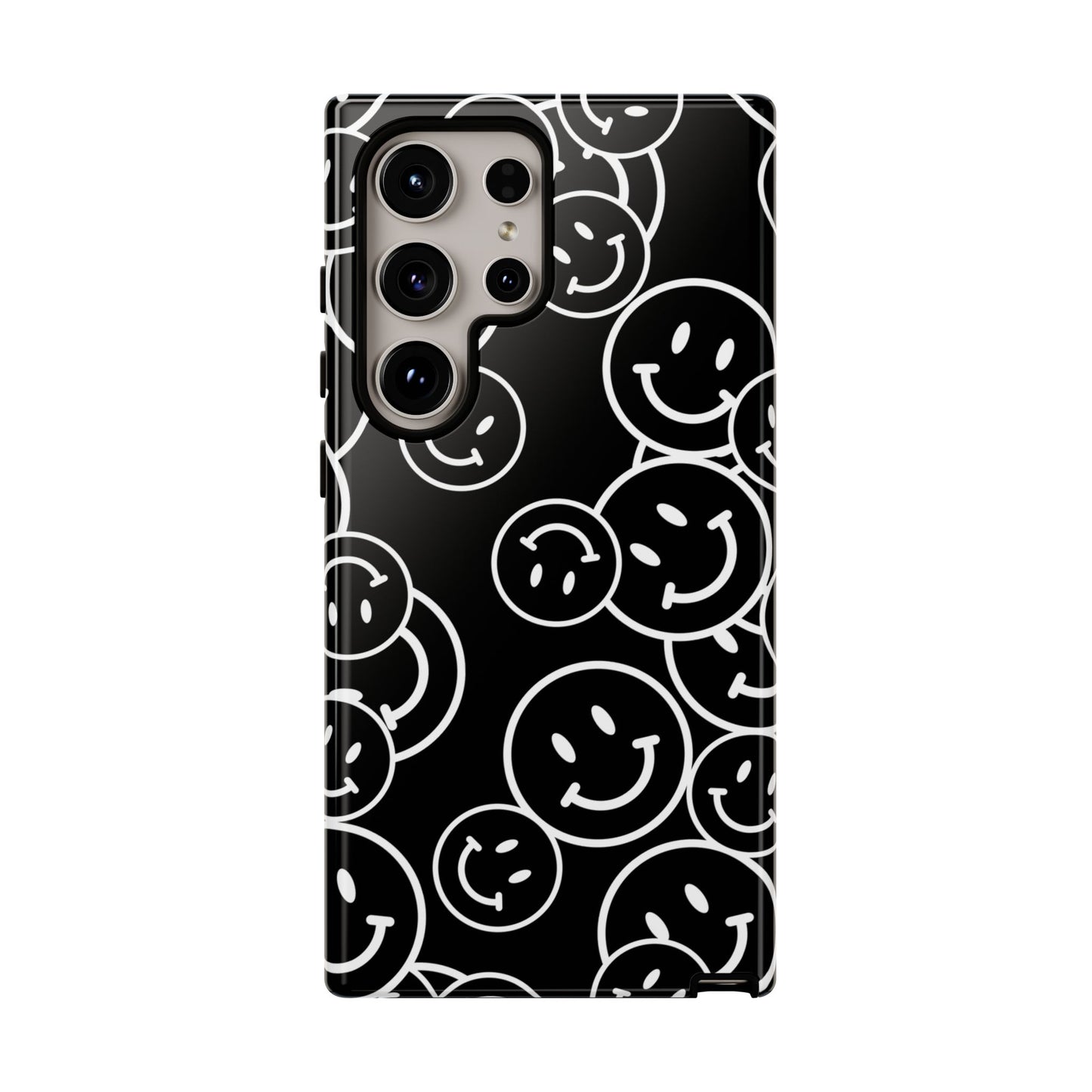 Happy Face Pattern Tough Phone Case