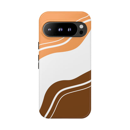 Caramel Cream Wave Tough Phone Case