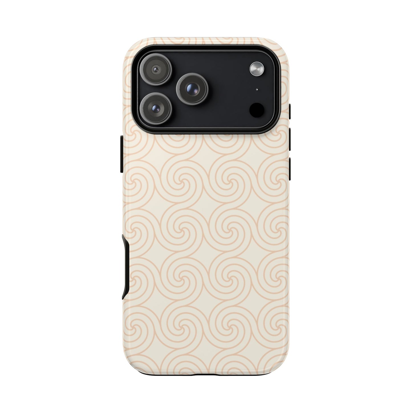 Soft Sand Spiral Tough Phone Case