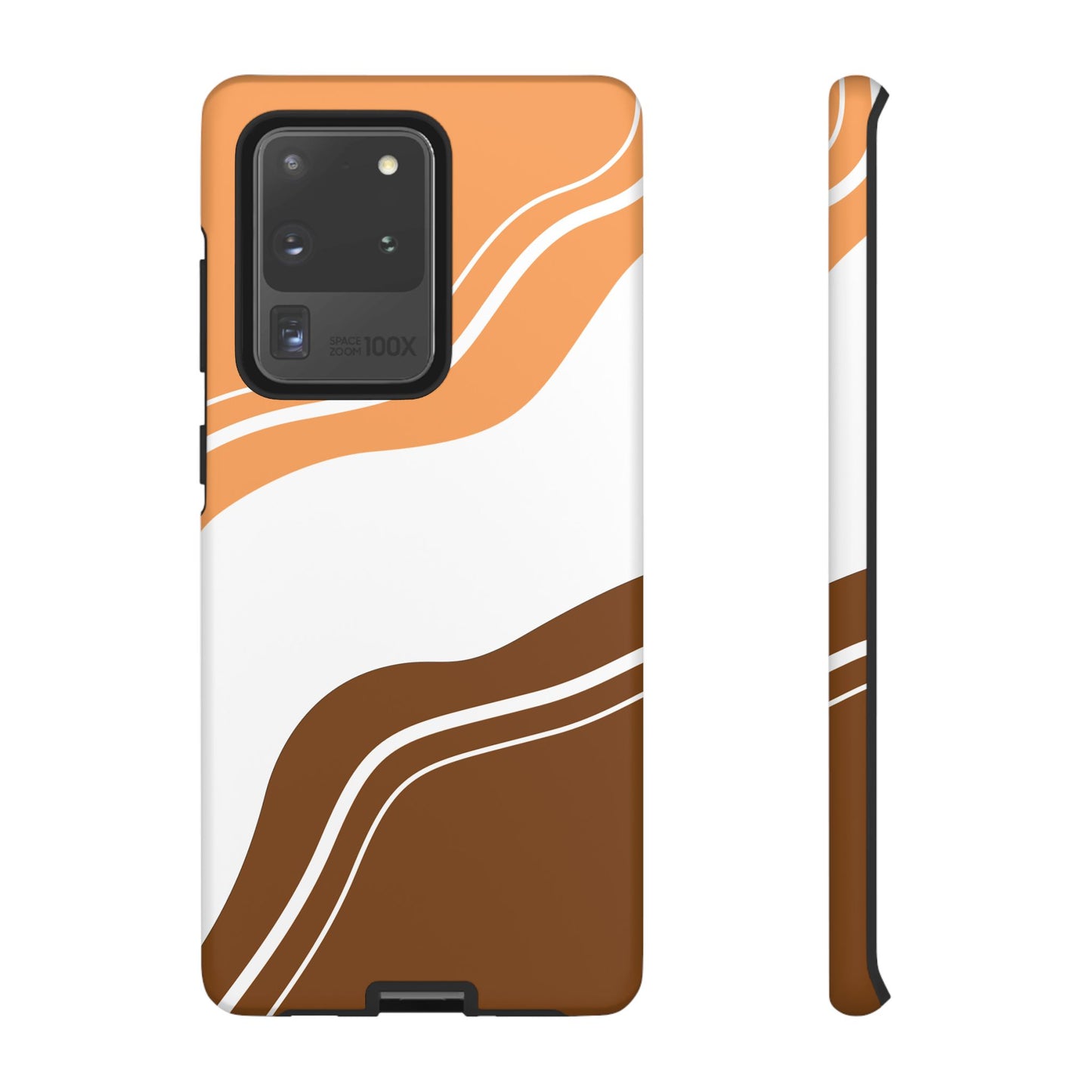 Caramel Cream Wave Tough Phone Case