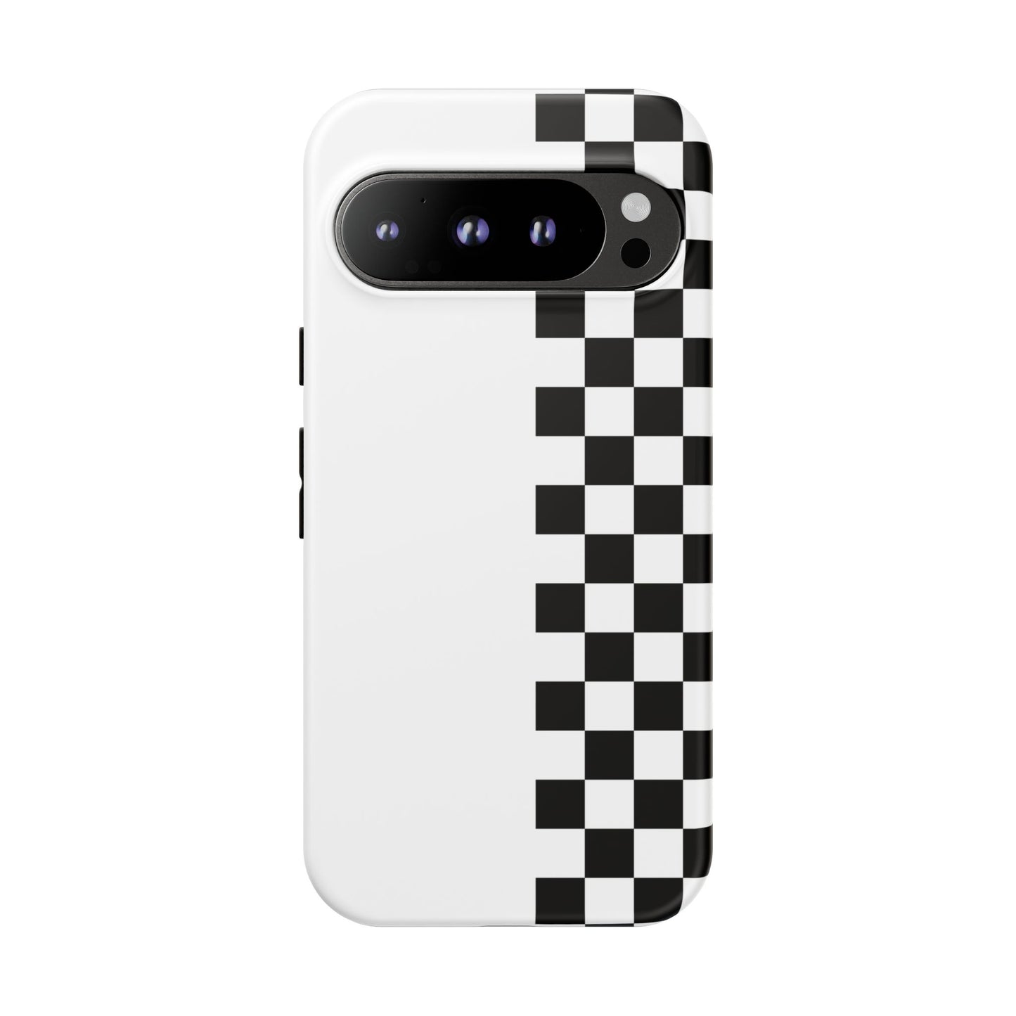 Checker Stripe Tough Phone Case