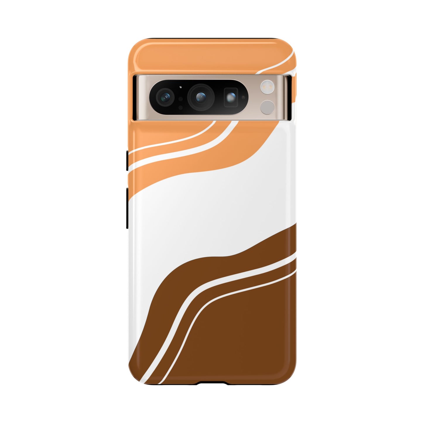 Caramel Cream Wave Tough Phone Case