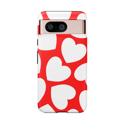 Love Pop Red Heart Tough Phone Case