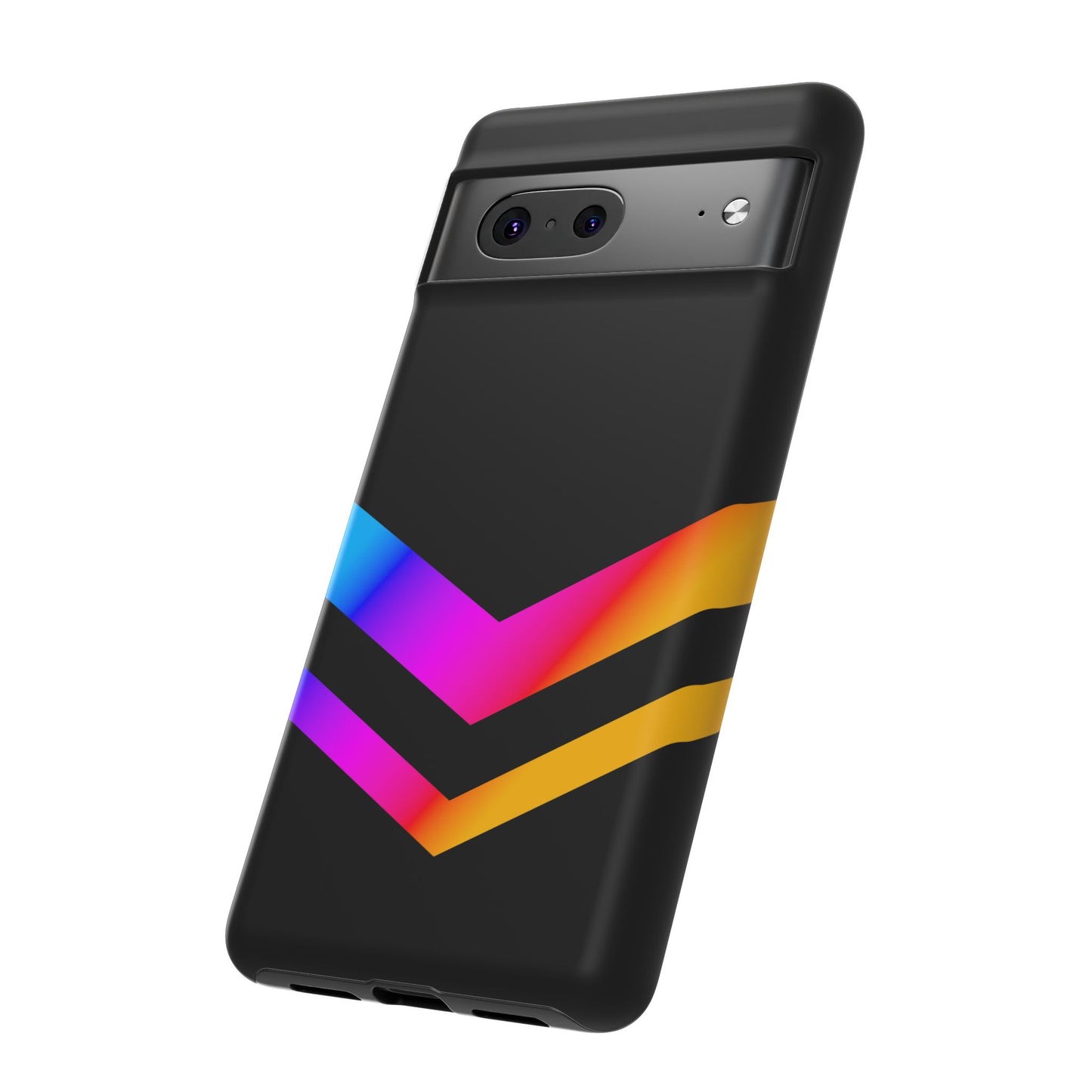 Neon V-Stripe Tough Phone Case