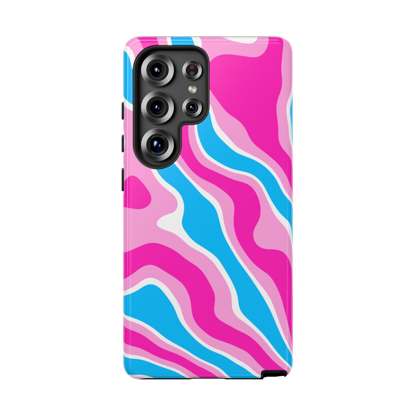 Candy Aqua Wave Tough Phone Case