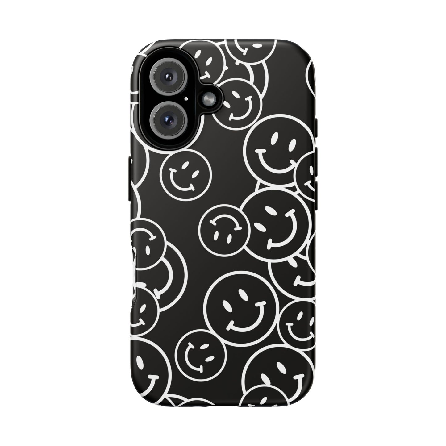 Happy Face Pattern Tough Phone Case