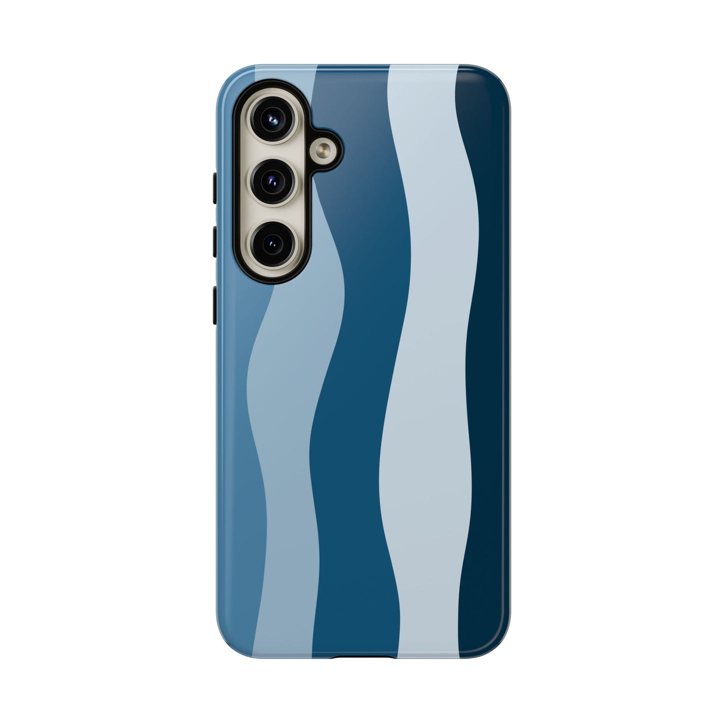 Blue Tide Wave Tough Phone Case