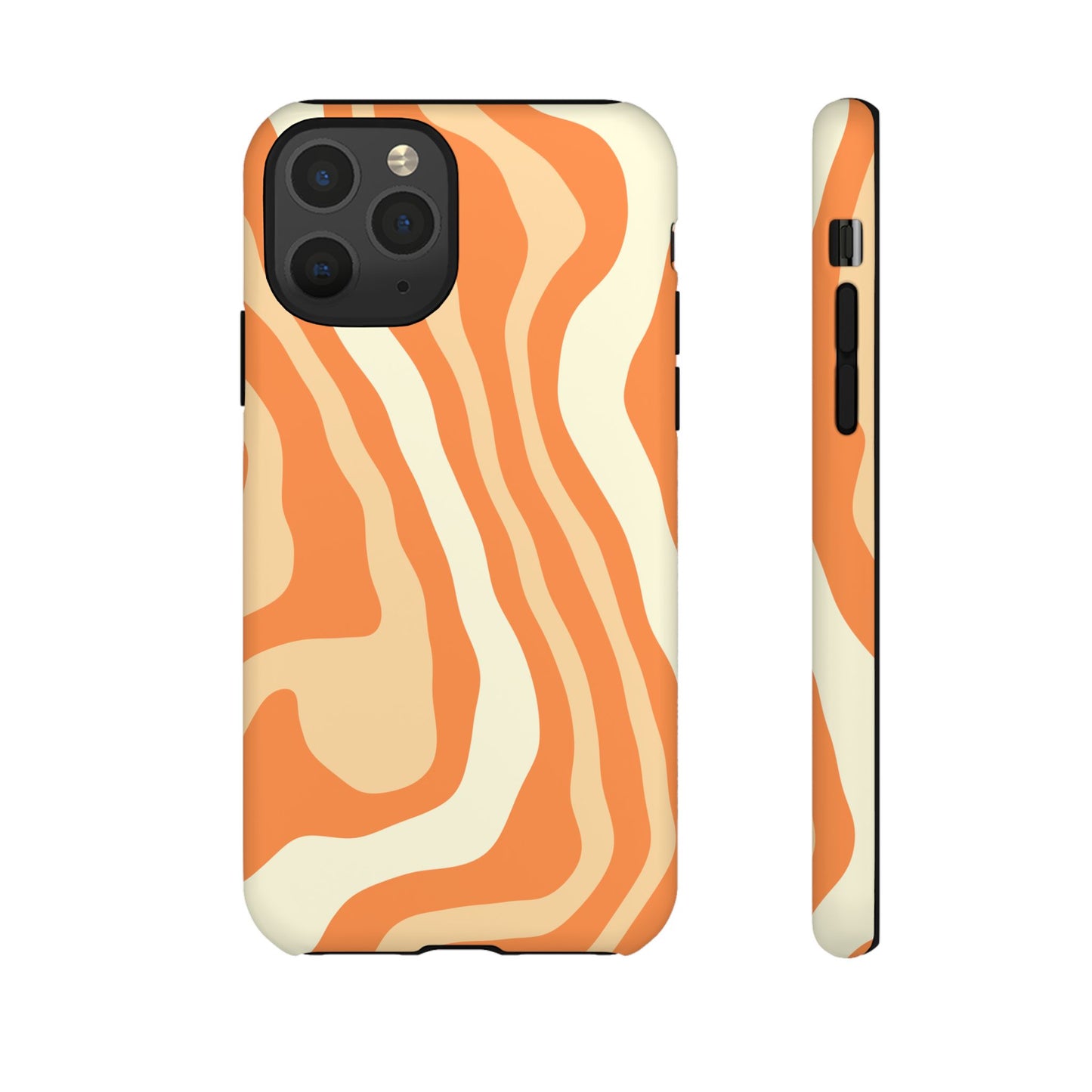 Peach Cream Swirl Tough Phone Case
