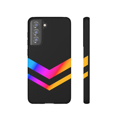 Neon V-Stripe Tough Phone Case