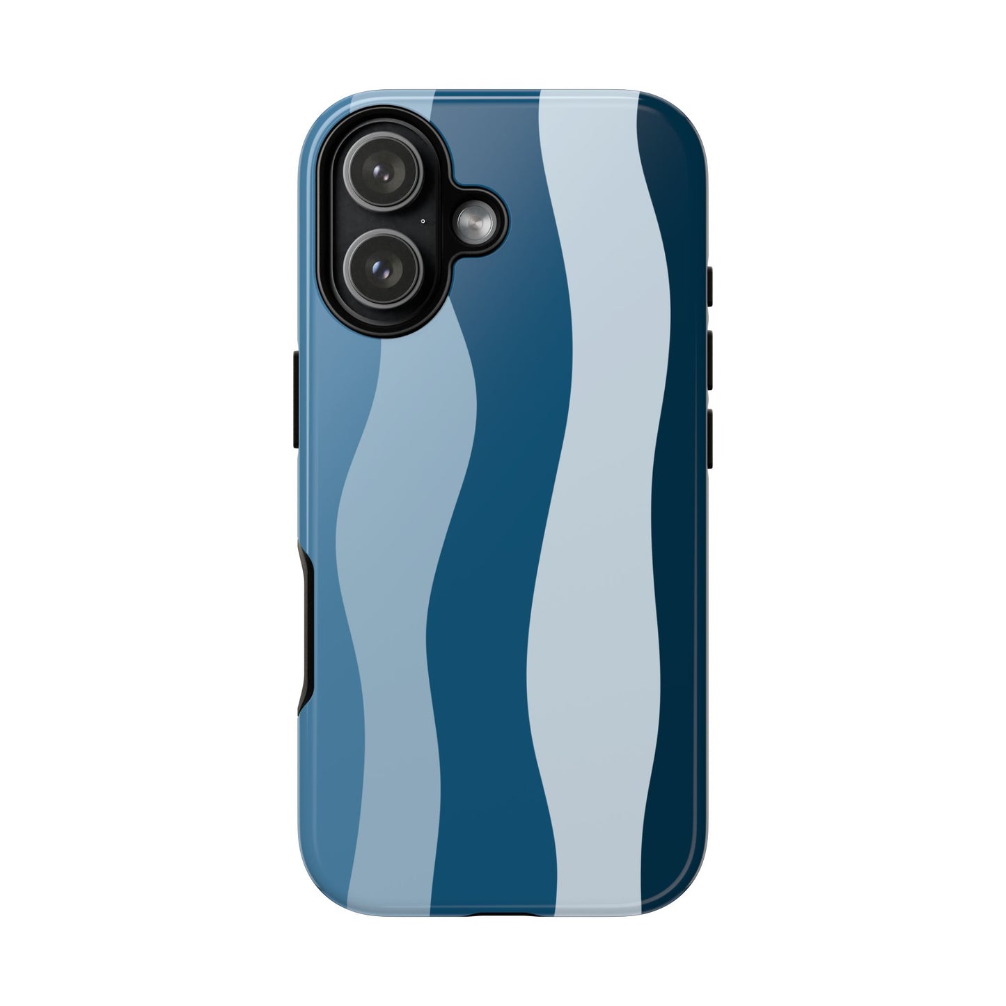 Blue Tide Wave Tough Phone Case