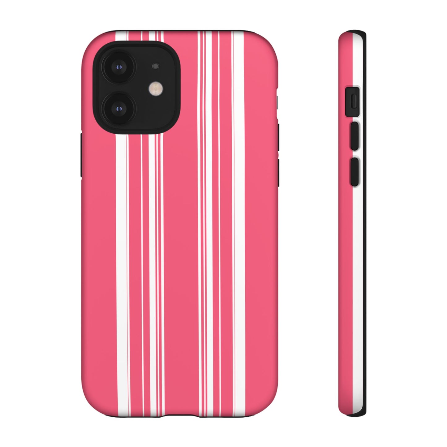 Pink Prep Stripe Tough Phone Case