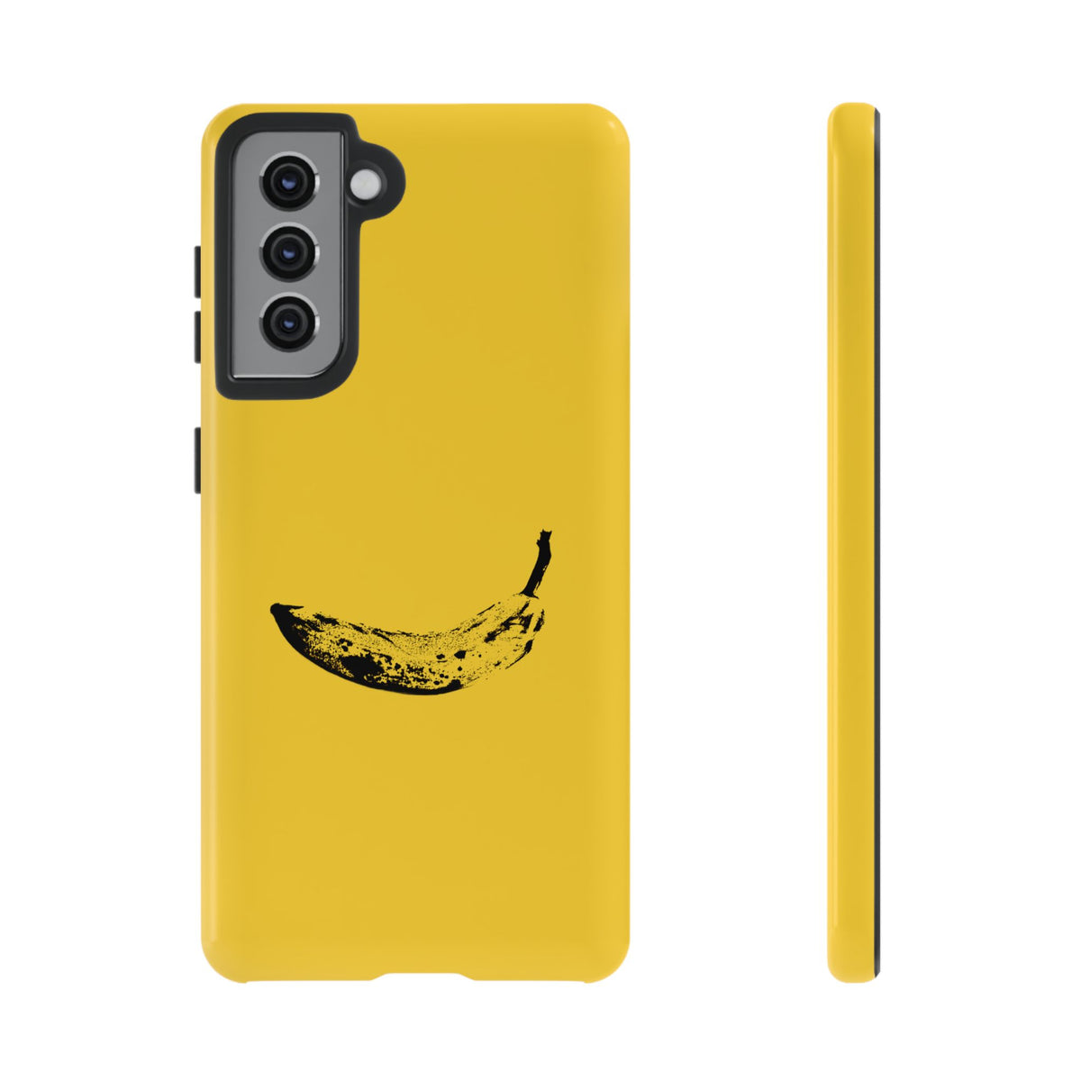 Bright Yellow Banana Graphic Tough Phone Case