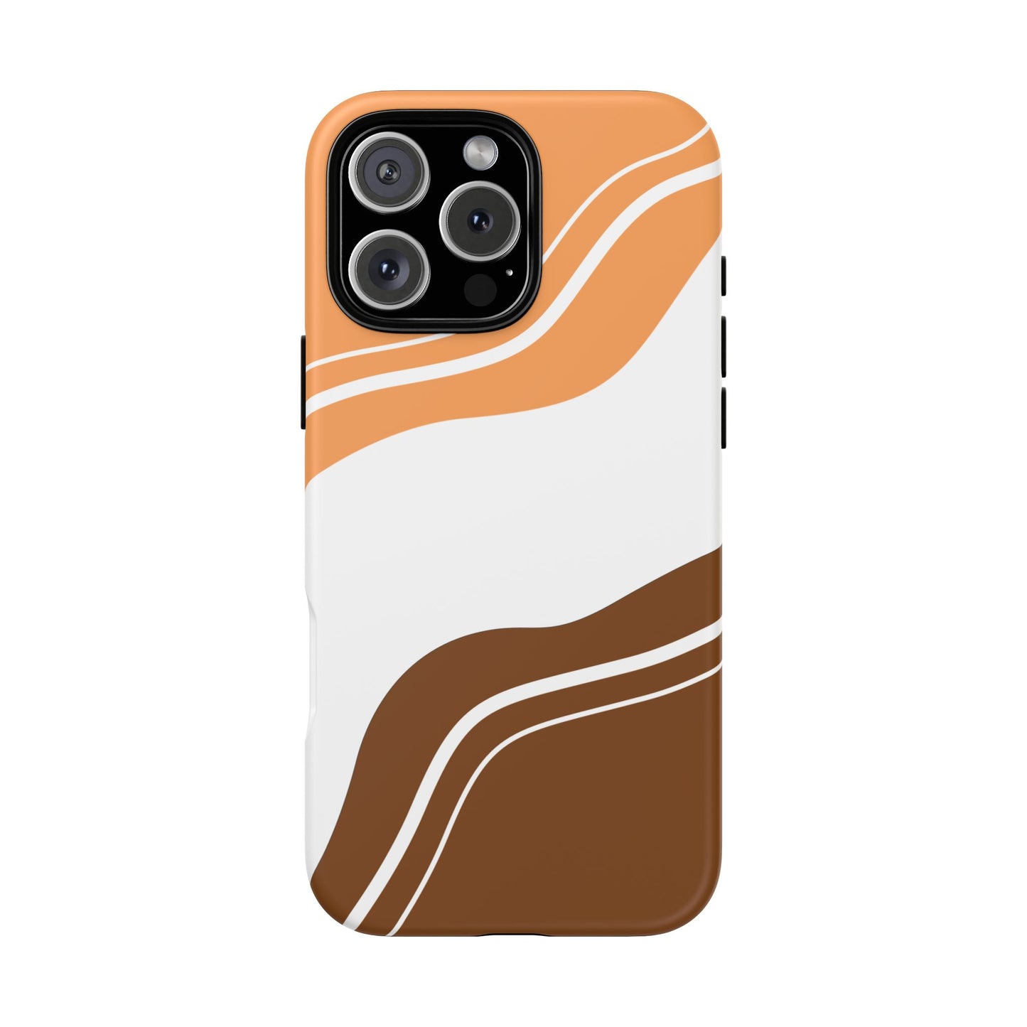 Caramel Cream Wave Tough Phone Case