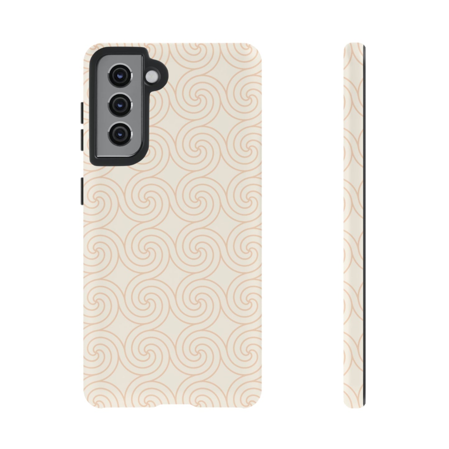 Soft Sand Spiral Tough Phone Case