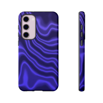 Neon Purple Flow Tough Phone Case