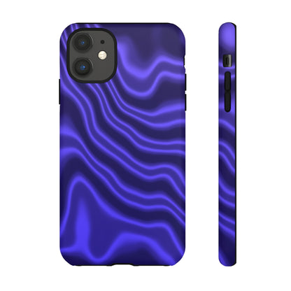 Neon Purple Flow Tough Phone Case