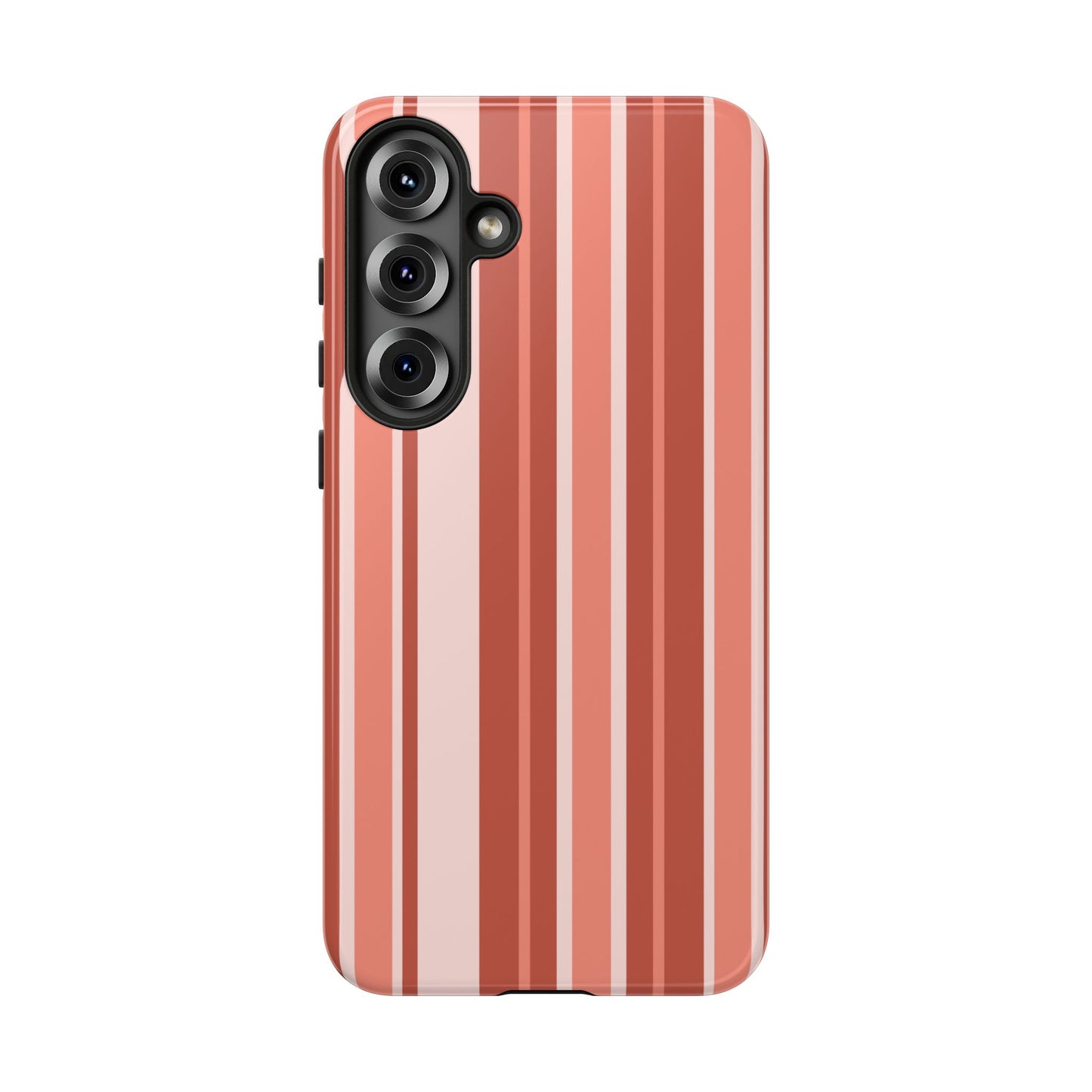 Terracotta Stripe Tough Phone Case