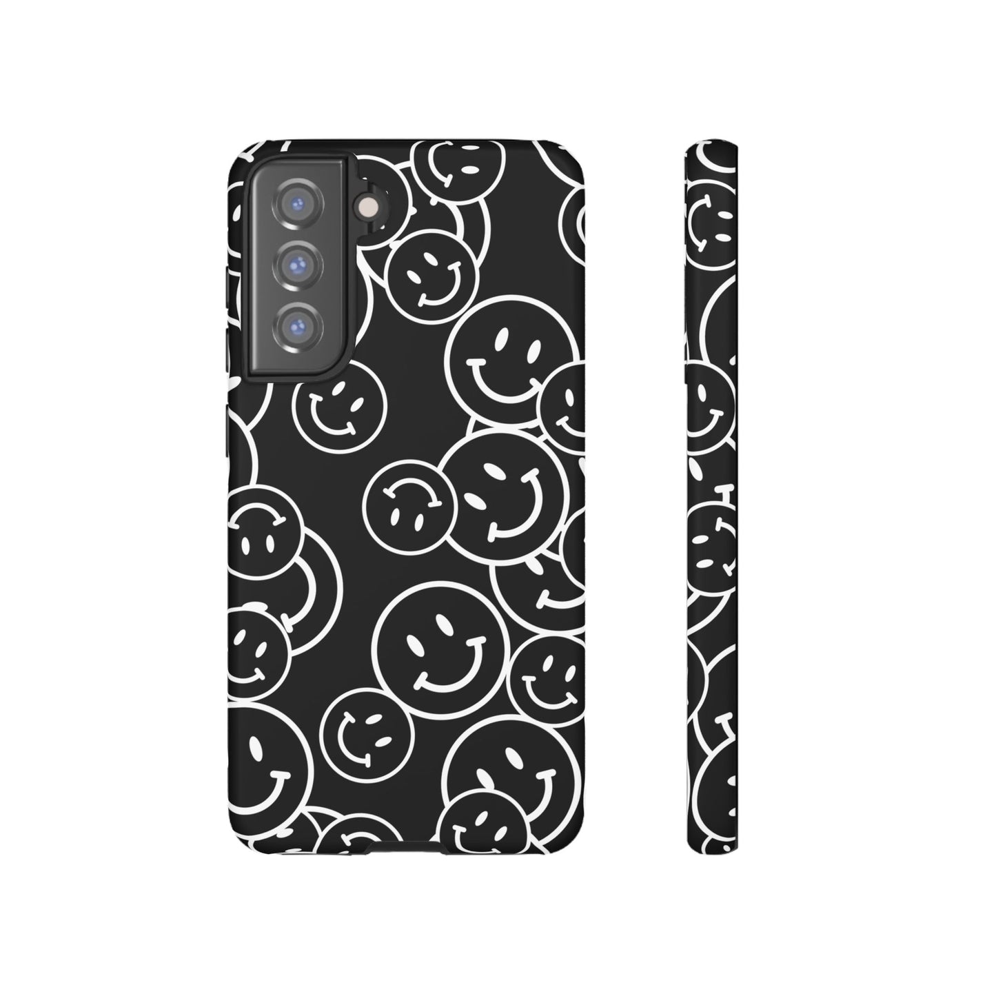 Happy Face Pattern Tough Phone Case
