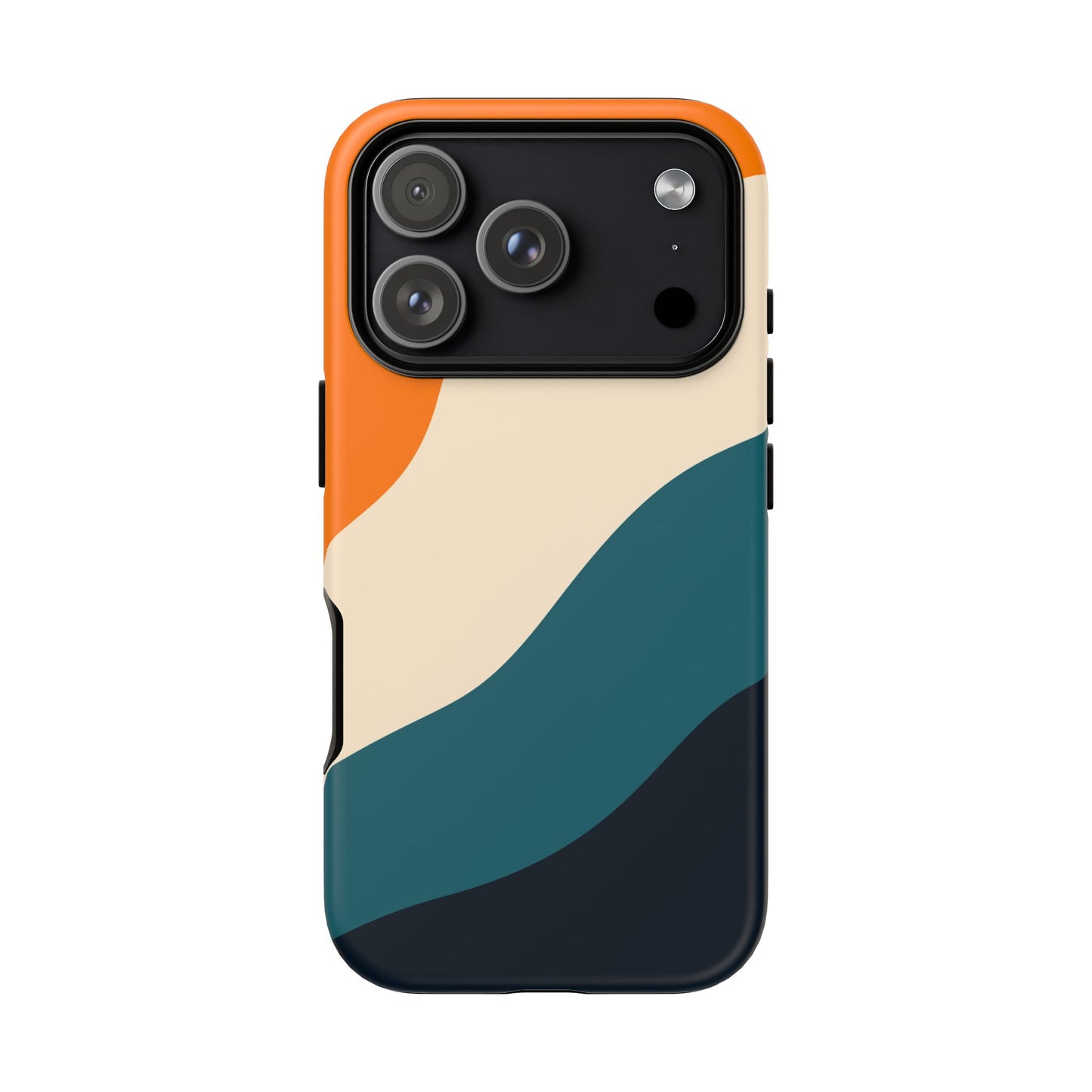 Blue Tide Wave Tough Phone Case