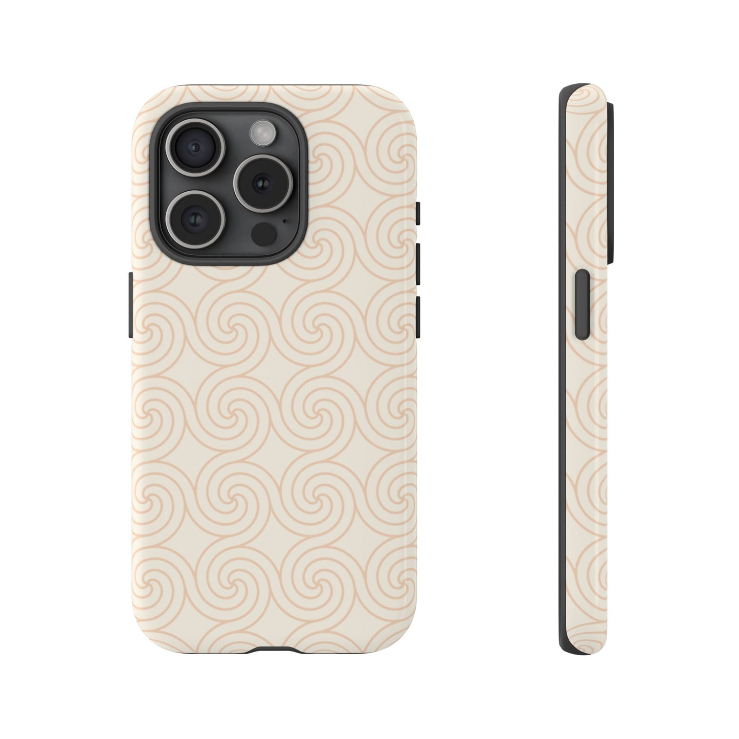 Soft Sand Spiral Tough Phone Case
