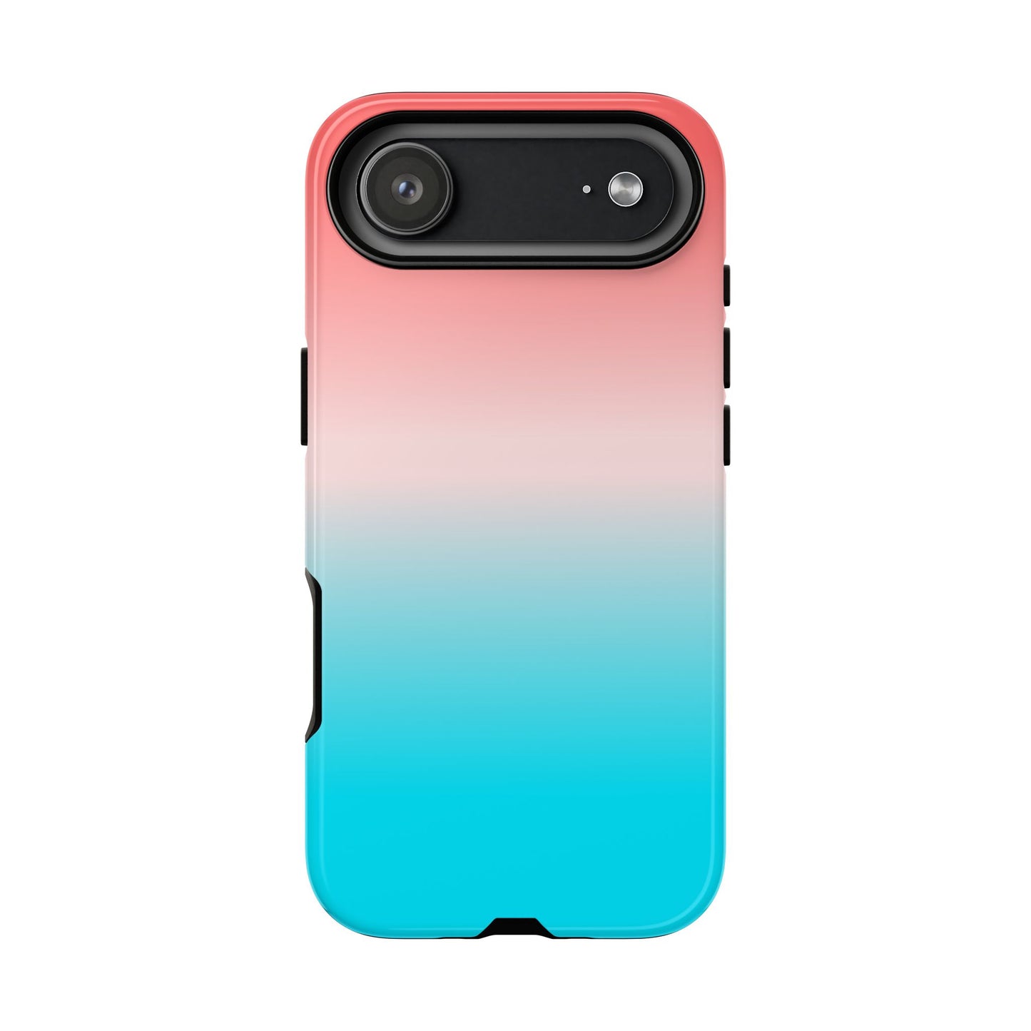 Pink Aqua Gradient Tough Phone Case