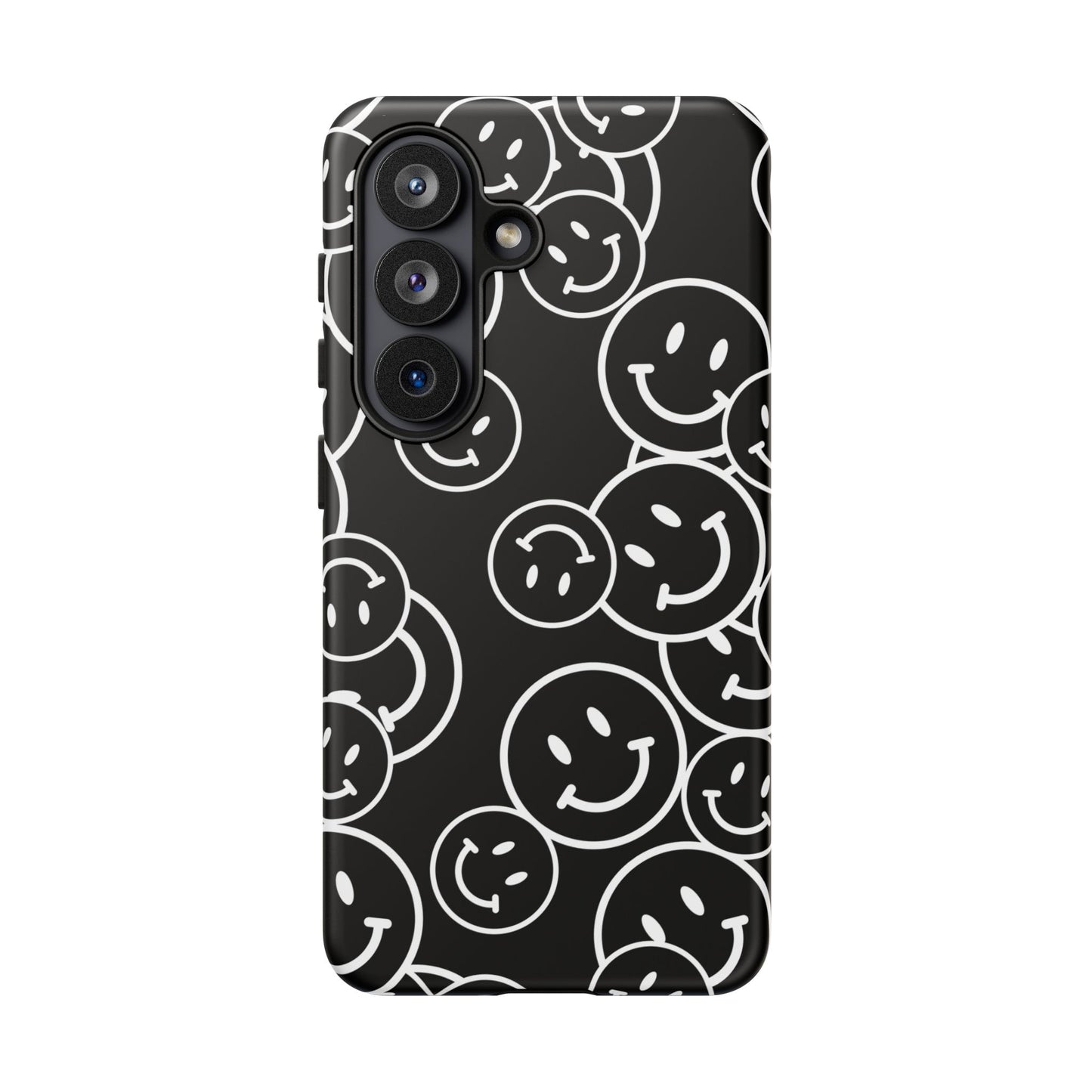 Happy Face Pattern Tough Phone Case
