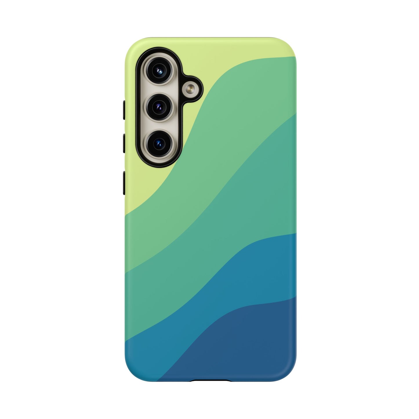 Coastal Green Wave Tough Phone Case