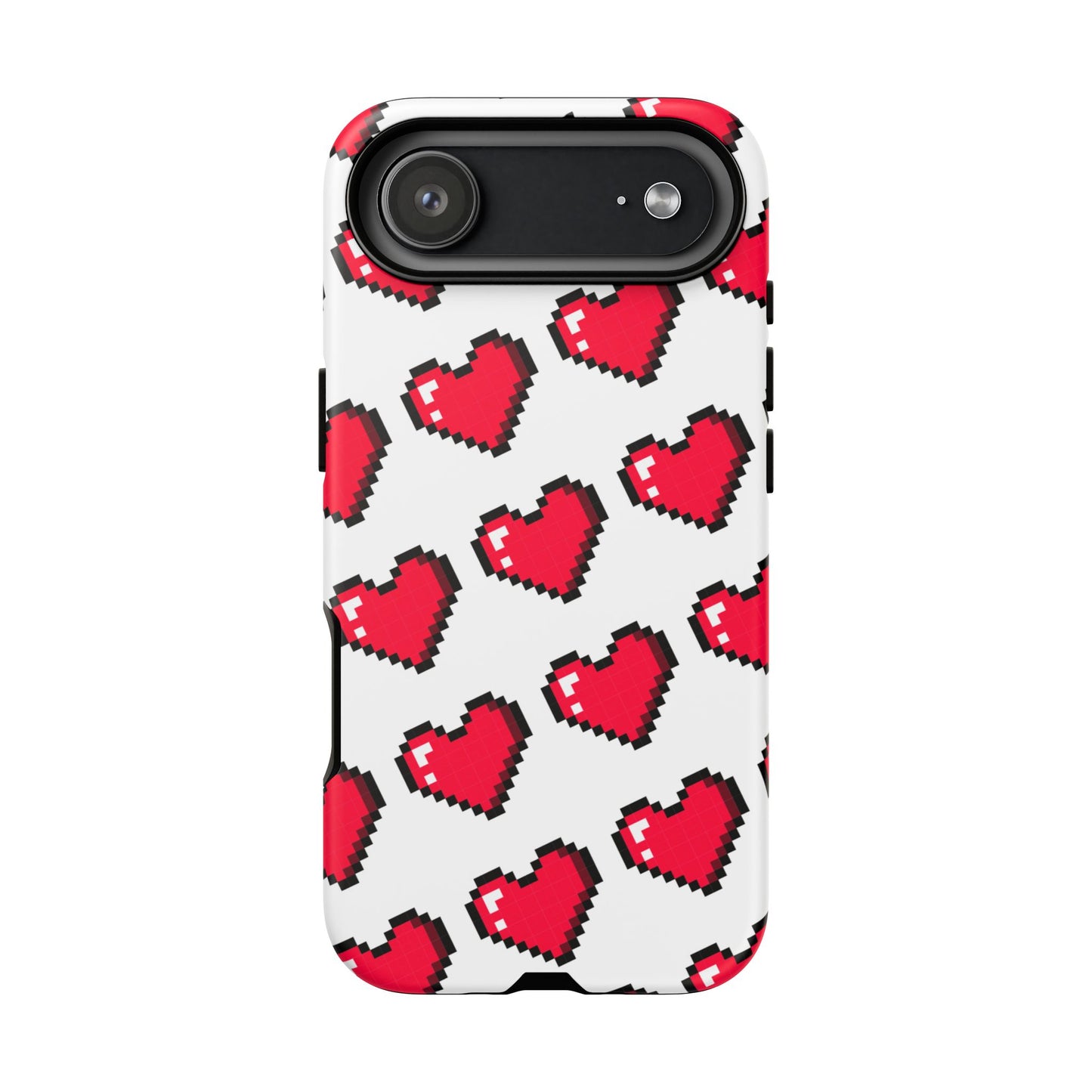 Pixel Heart Tough Phone Case