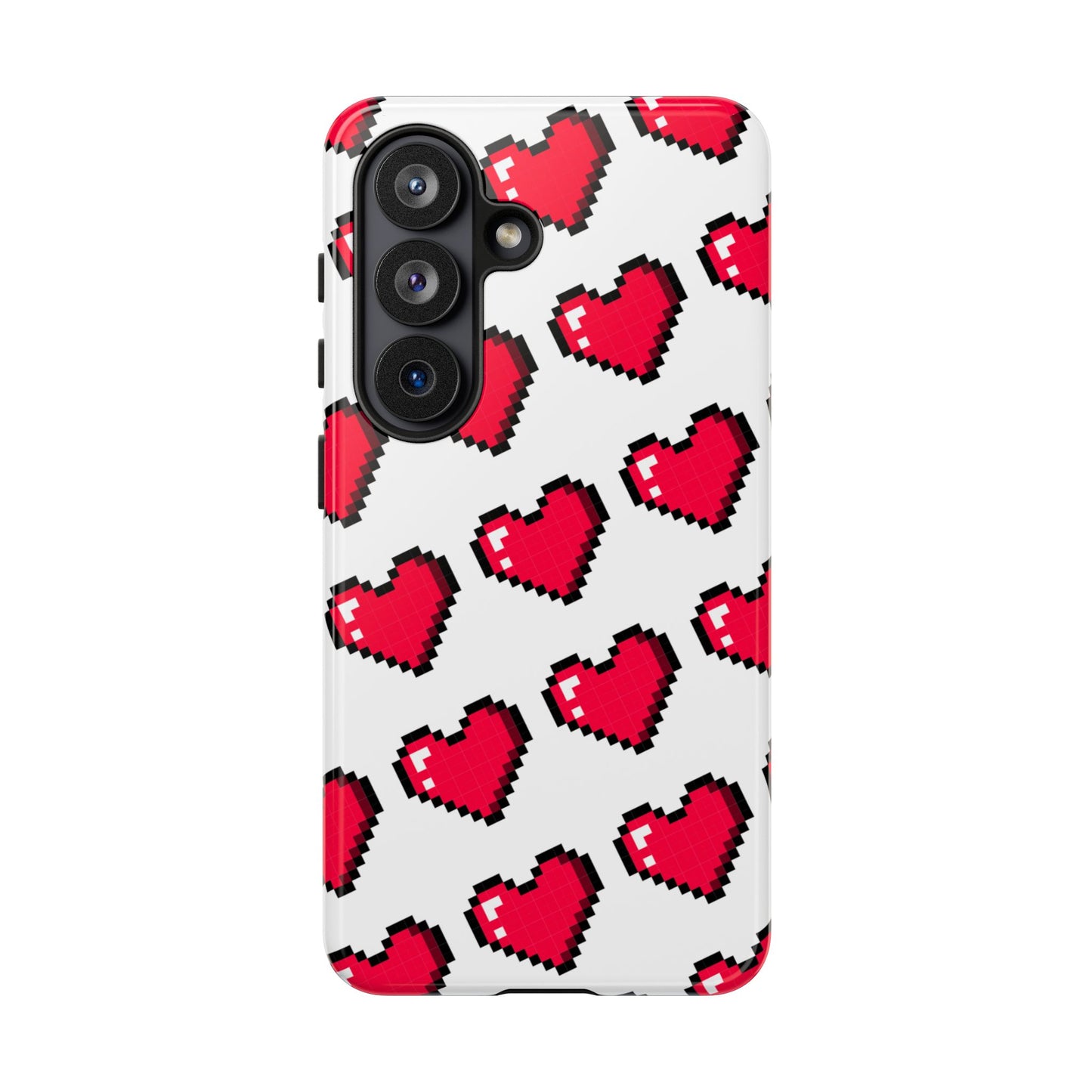 Pixel Heart Tough Phone Case